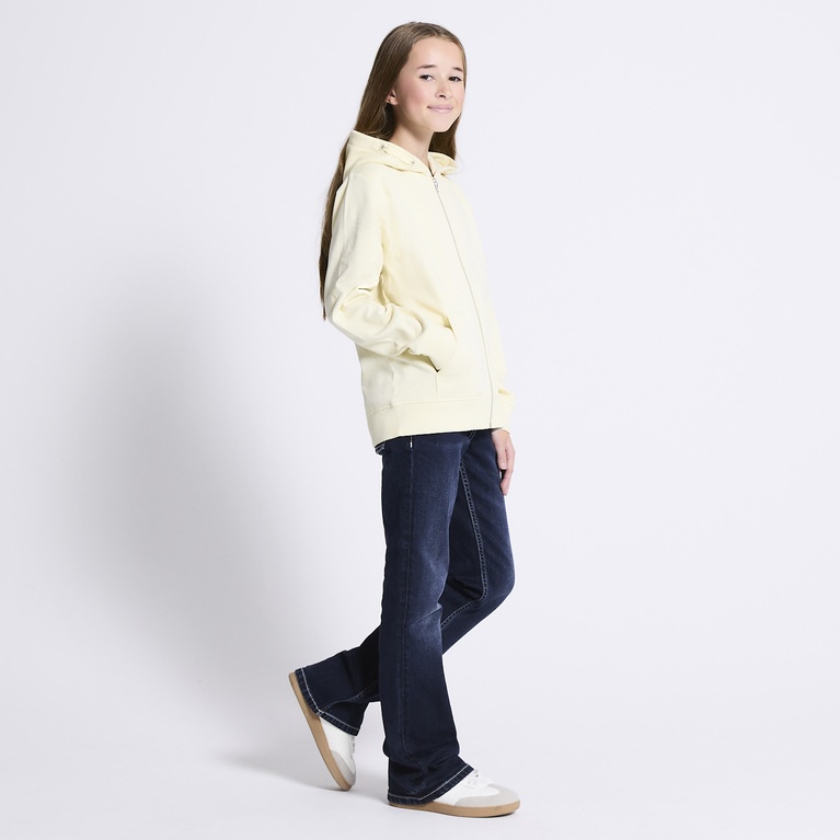 Zip hoodie "Tom star" Light Yellow
